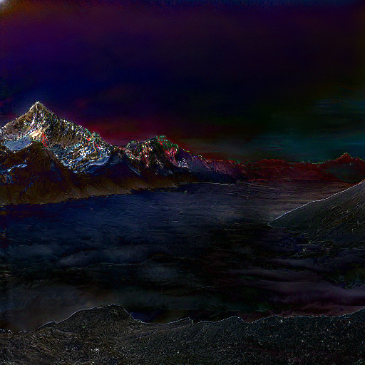 Residual map amplified ×10 revealing the embedded watermark perturbation — Sample 4